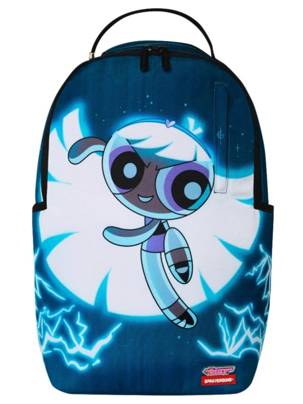 Sprayground Powerpuff Girls BLISS Backpack🔥New Black Bookbag Large School Bag